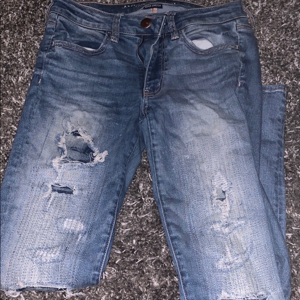 AEO jeggings 2 pairs